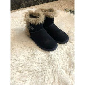 Serra Comfort Slipper Booties Size 7